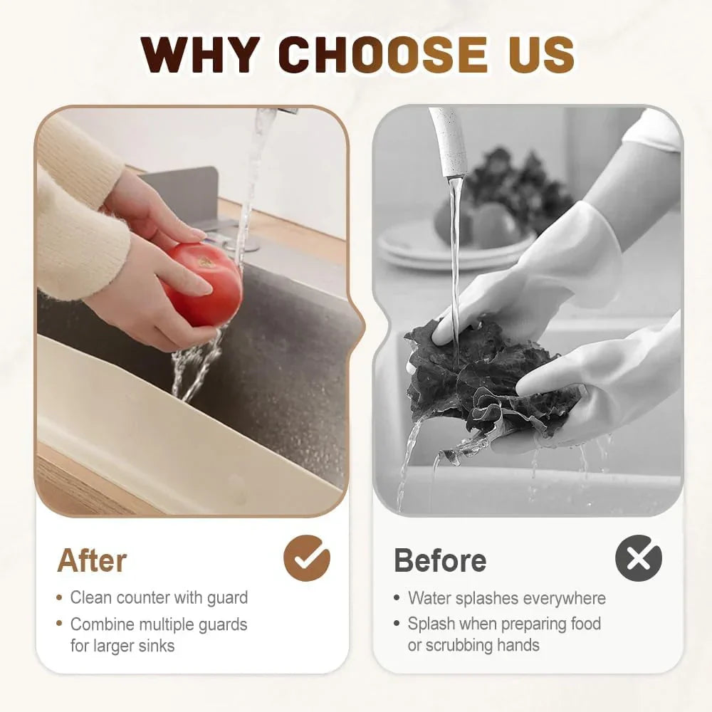 Ocvio™ SinkGuard Anti-Splash Silicone Shield (Buy 1 Get 1 FREE)