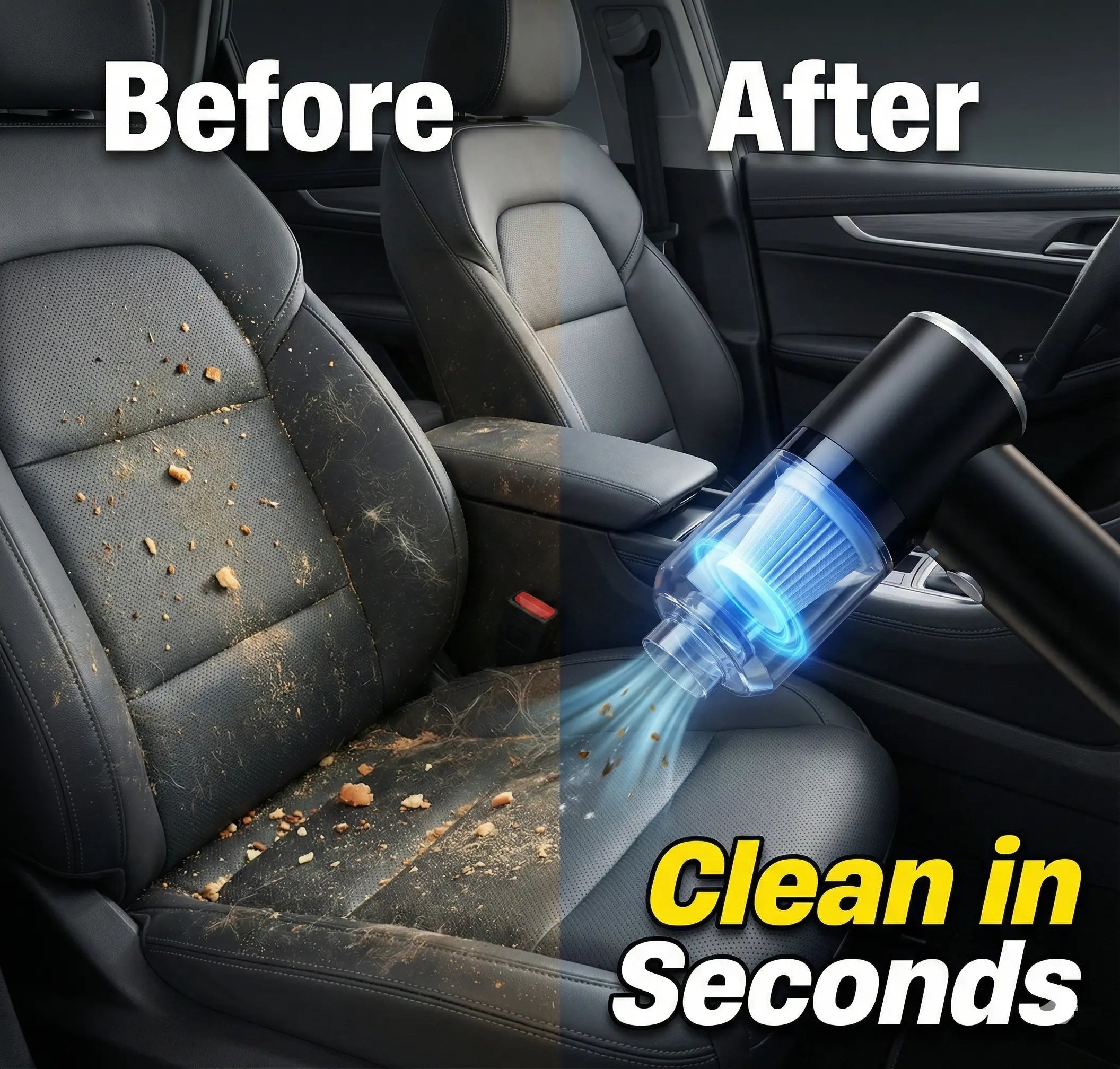 Ocvio™ Turbo Clean Hand Vacuum Cleaner